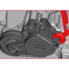 Clé de desserrage pour galet tendeur automatique - VAG KS TOOLS 400.4300