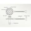 Clé De Serrage Angulaire 1/2" Magnétique King Tony - 34440A