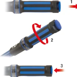Clé dynamométrique à cliquet réversible 1/4“ 1-25Nm BRILLIANT TOOLS - BT141906