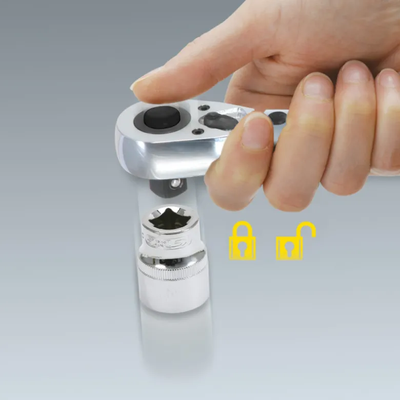Clé dynamométrique à cliquet réversible 1/4“ 1-25Nm BRILLIANT TOOLS - BT141906