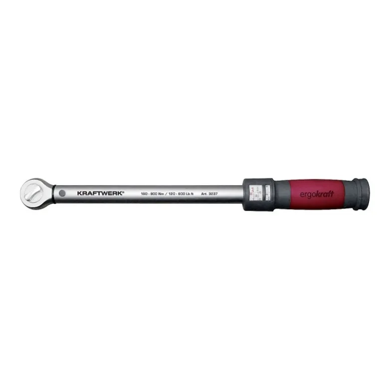 Clé dynamométrique 25-125 Nm 3/8" ergokraft KRAFTWERK 3234