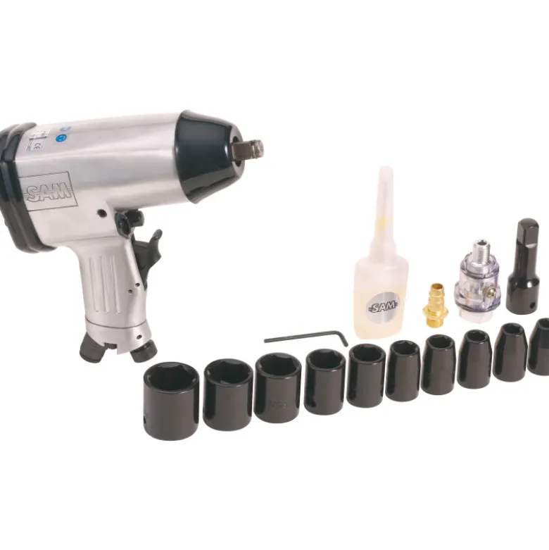 Cle A Chocs 1/2'' 450 Nm En Coffret Sam Outillage - Pn-203-K