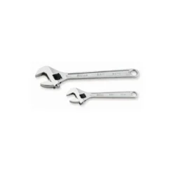 Cle A Molette Chromee 8'' 12'' - Jeu De 2 Sam Outillage - 54-J2N
