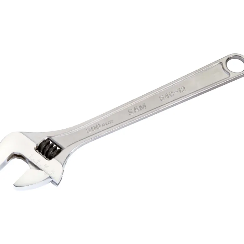 Cle A Molette Chromee Sam Outillage