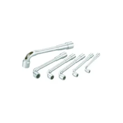 Cle A Pipe Debouchee 6/12 Pans De 7 A 17 Mm - Jeu De 6 SAM Outillage - 93-J6