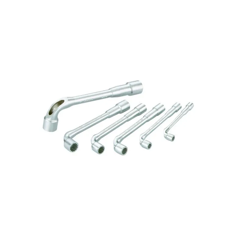 Cle A Pipe Debouchee 6/12 Pans De 7 A 17 Mm - Jeu De 6 SAM Outillage - 93-J6