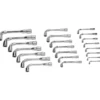 Cle A Pipe Debouchee Polie 6/6 Pans En Mm - Jeu De 22 SAM Outillage - 94-SDJ22