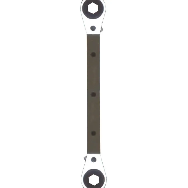 Cle Coudee Double Cliquet 8 Et 12 Mm SAM Outillage - 215-8+12