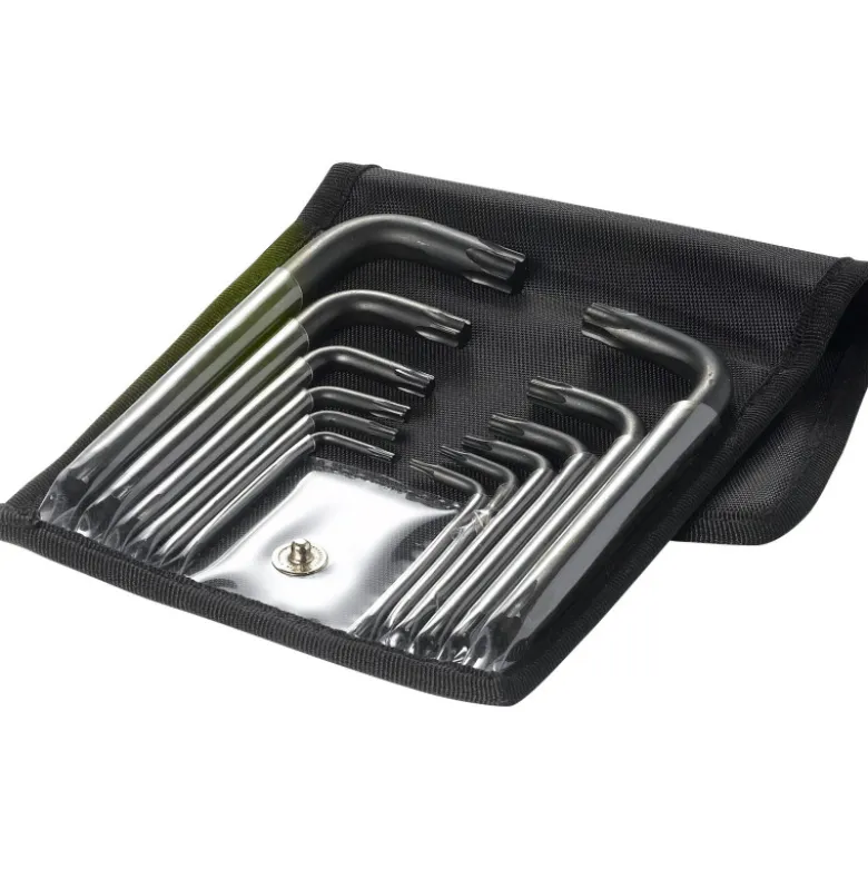 Cle Male Coudee Torx - Trousse De 12 SAM Outillage - 66-TR12