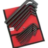 Cle Male Courte Coudee 6 Pans En Mm - Trousse De 13 SAM Outillage - 62-TR13