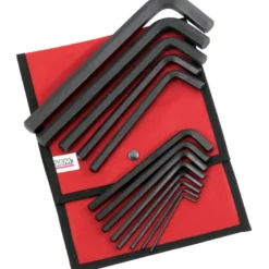 Cle Male Courte Coudee 6 Pans En Mm - Trousse De 13 SAM Outillage - 62-TR13
