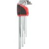 Cle Male Extra-Longue Pour Vis Abimees - Ratelier De 9 SAM Outillage - 67-HR9A