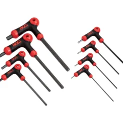 Cle Male 6 Pans Spherique A Poignee - Jeu De 8 SAM Outillage - 67PT-J8