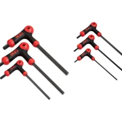 Cle Male Torx A Poignee En L De 10 A 40 - Jeu De 6 SAM Outillage - 66PTX-J6