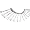 Cle Mixte Extra-Fine Brillante De 7 A 24 Mm - Jeu De 16 SAM Outillage - 50N-J16