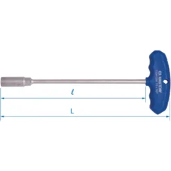 Clé En T 6 Pans Avec Poignée King Tony