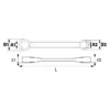 Cle Polygonale A Cliquet 6 A 24 Mm - Jeu De 9 SAM Outillage - 106C-J9