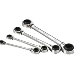 Cle Polygonale A Cliquet 4 En 1 - Jeu De 4 SAM Outillage - 106CP-J4
