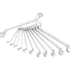 Cle Polygonale Contre-Coudee En Mm - Jeu De 12 (Avec 24X27) SAM Outillage - 105-J12