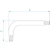 Clé Mâle Torx® Extra Longue King Tony