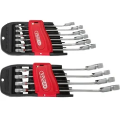 Clés mixtes à cliquet, 10pcs duo gear KS TOOLS 503.5950