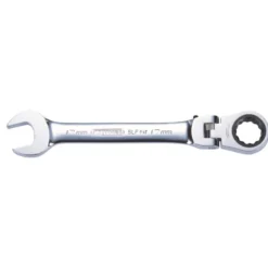Clés mixtes à cliquet à tête inclinable à verrouillage gear plus 10 pièces KS TOOLS 503.4850