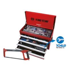 Coffre 874116B + Composition 219 Outils, En Pouces Et En Mm King Tony - 911000CR07