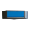 Coffre Mural Pour Meuble D'Angle Bleu King Tony - 87D1115AKB