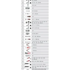 Coffre à outils équipé ULTIMATE 114 outils KS TOOLS 922.0100