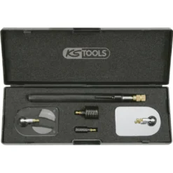 Coffret aimants, miroir et loupe télescopiques KS TOOLS 550.1106