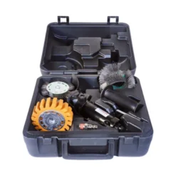 Coffret Brosseuse Décapeuse pneumatique multifonction et accessoires - 9 pcs Airoutil - BR1180CO