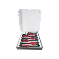 Coffret Carton De 5 Chasses-Axes + 2 Burins Poignée Bi-Matière - 7Pcs King Tony - 76677P