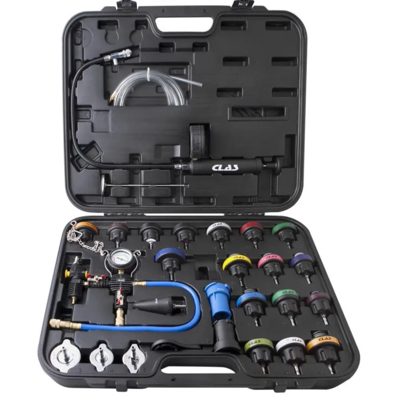 Coffret controleur circuits refroidissement+appareil remplissage 28pcs CLAS AC 1160