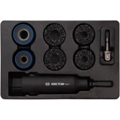 Coffret De Brosses De Nettoyage Pour Goujons De Roues - 8 Pièces King Tony - 9BK7009
