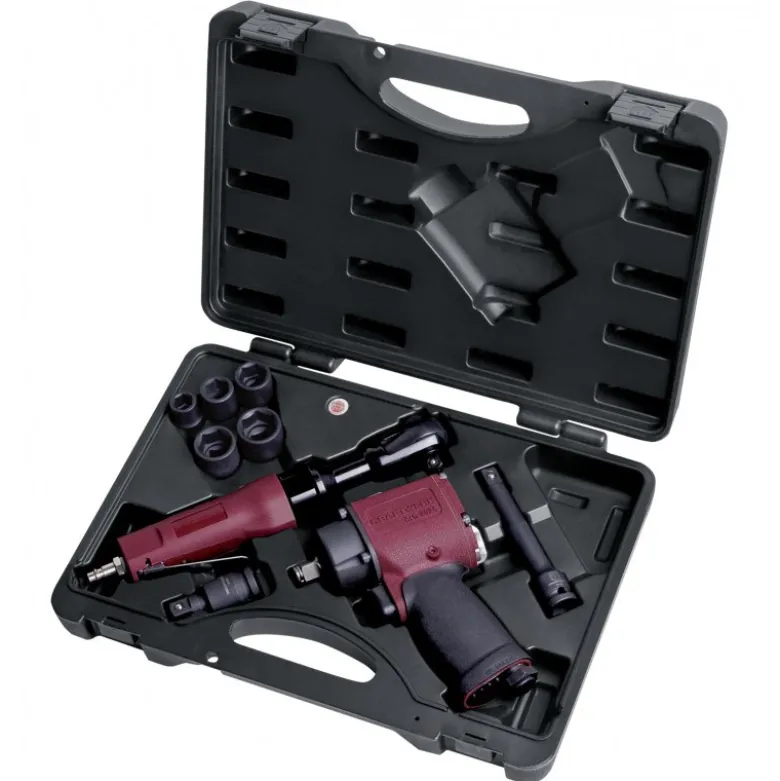 Coffret de clé à chocs et cliquet pneumatique 1/2'' KRAFTWERK 31015