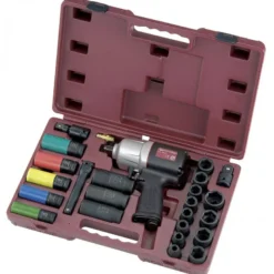 Coffret de clé à chocs 1/2" 1486 Nm avec outils universels modulo KRAFTWERK 3837K