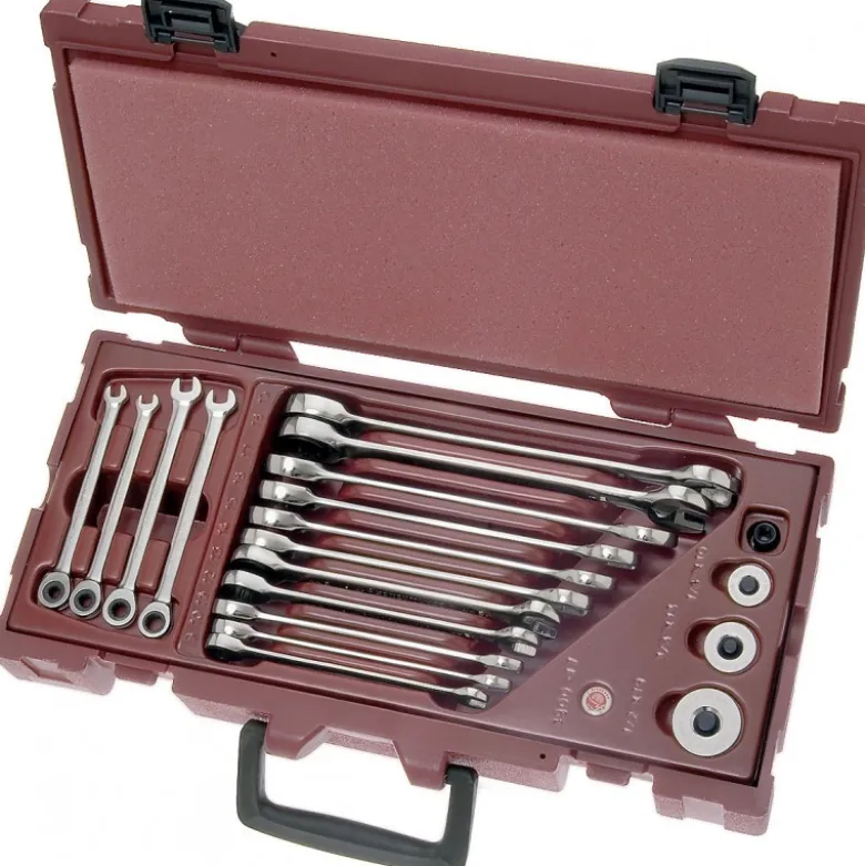 Coffret de clés combinées à cliquet 19 pièces KRAFTWERK 4900-17K