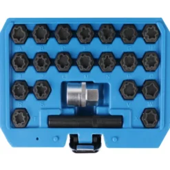 Coffret de démontage d'écrous antivols Audi 22pcs BRILLIANT TOOLS - BT691360