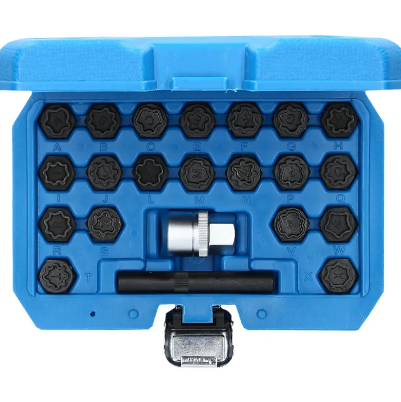Coffret de démontage d'écrous antivols Audi 22pcs BRILLIANT TOOLS - BT691360