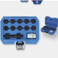 Coffret de démontage d'écrous antivols Mercedes 12pcs BRILLIANT TOOLS - BT691210