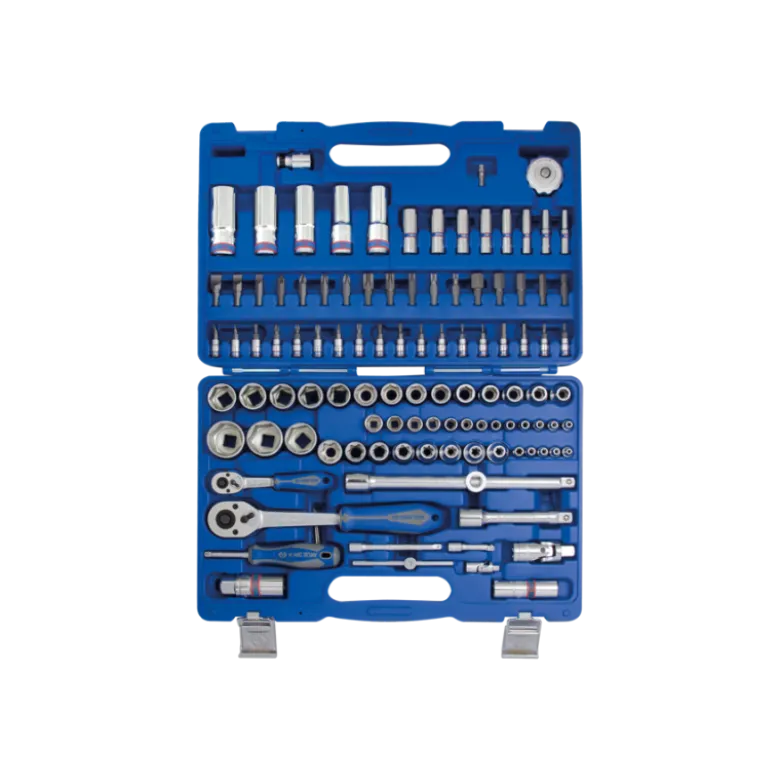 Coffret De Douilles 1/2" 1/4" + Accessoires - 110 Pièces King Tony - 7511MR