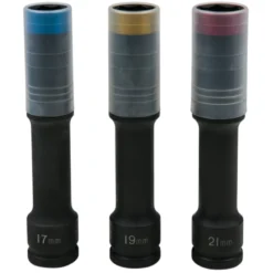 Coffret de douilles a chocs extra-longues 6 pans pour jantes aluminium SLIMPOWER KS TOOLS 515.0622