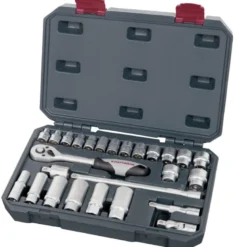 Coffret de douilles Basic Line 3/8", 26 pièces KRAFTWERK 204.102.100