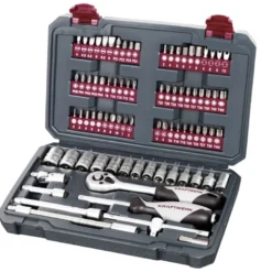 Coffret de douilles Basic line, 1/4", 82 pièces KRAFTWERK 204.101.001