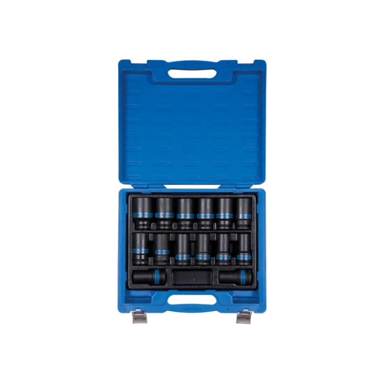 Coffret De Douilles À Chocs 3/4" 6 Pans - 14 Pièces King Tony - 6414MP