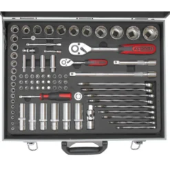 Coffret de douilles et accessoires ULTIMATE 1/4", 1/2'', 83 pièces KS TOOLS 922.0683