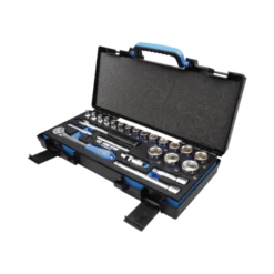 Coffret De Douilles Et Accessoires 3/8" 6 Pans Evawave - 23 Pièces King Tony - 3523MRE09