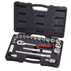 Coffret de douilles et accessoires 1/2", 22 pièces KS TOOLS 911.0622