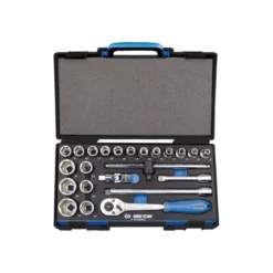 Coffret De Douilles Et Accessoires1/2" 6 Pans Evawave - 23 Pièces King Tony - 4523MRE01