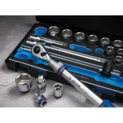 Coffret De Douilles Et Accessoires 1/2" - 24 Pièces King Tony - 4524MRV04K